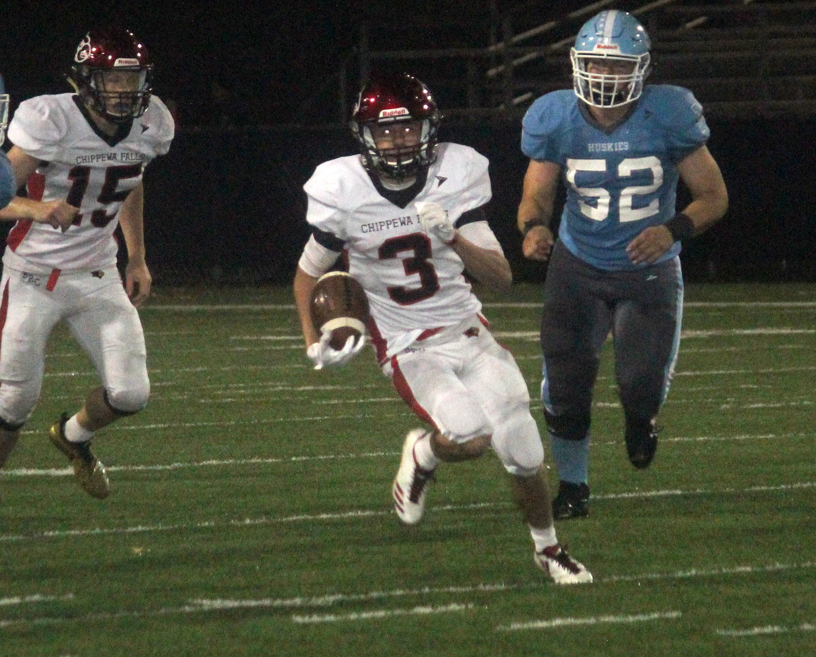 Chi-Hi football at Eau Claire North 10-5-18